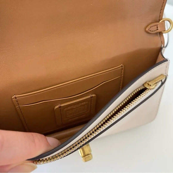 NWT Coach Convertible Belt Bag in Chalk - Picture 10 of 16